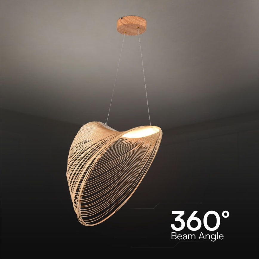 LED-kattokruunu johdossa LED/10W/230V 3000K beige