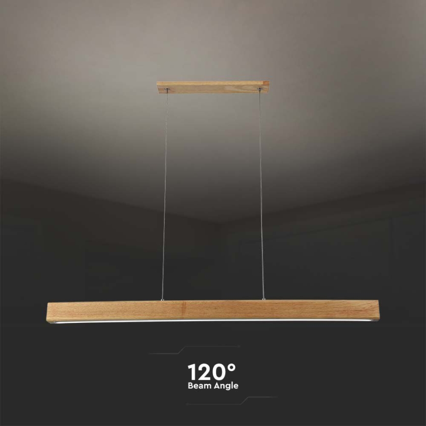 LED-kattokruunu johdossa LED/12W/230V 4000K ruskea