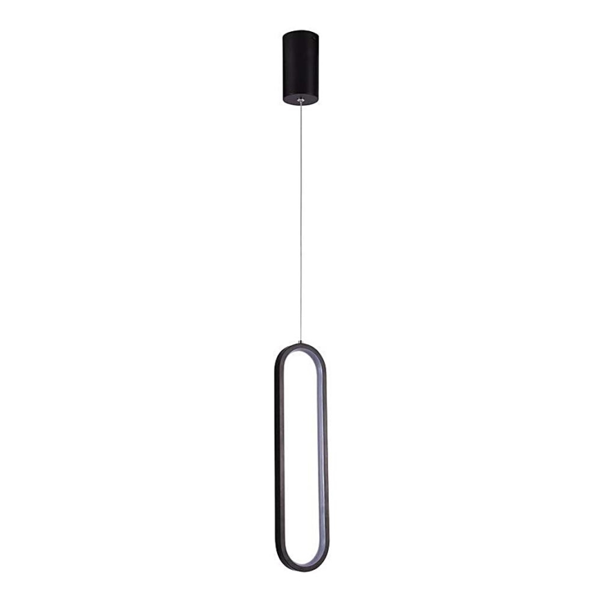 LED-kattokruunu johdossa LED/13W/230V 3000K musta