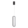 LED-kattokruunu johdossa LED/13W/230V 3000K musta