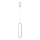 LED-kattokruunu johdossa LED/13W/230V 3000K valkoinen