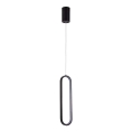 LED-kattokruunu johdossa LED/13W/230V 4000K musta