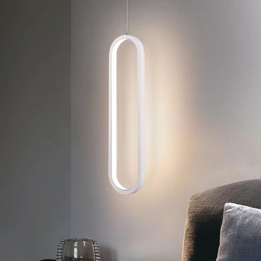 LED-kattokruunu johdossa LED/13W/230V 4000K valkoinen