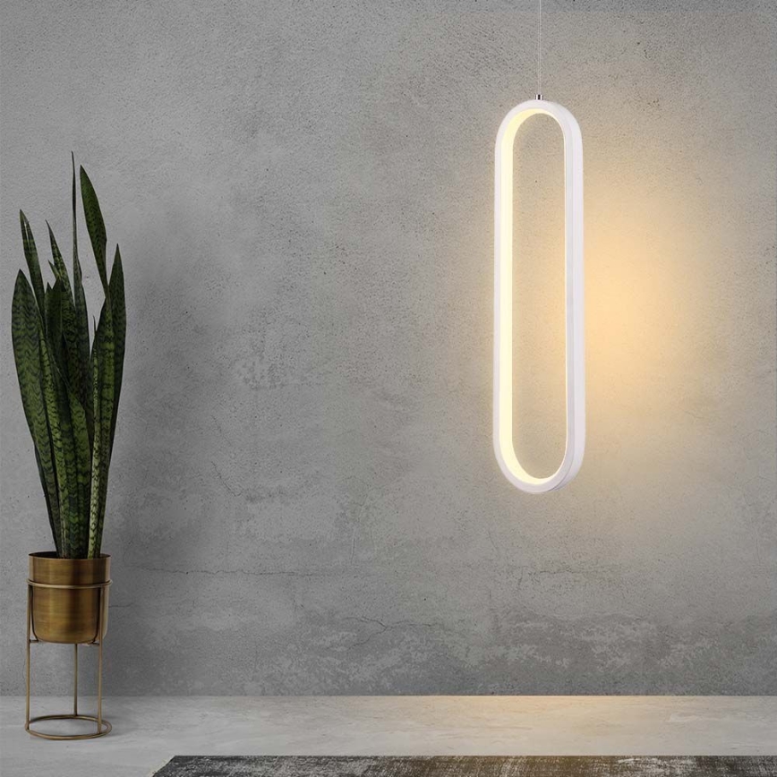 LED-kattokruunu johdossa LED/13W/230V 4000K valkoinen