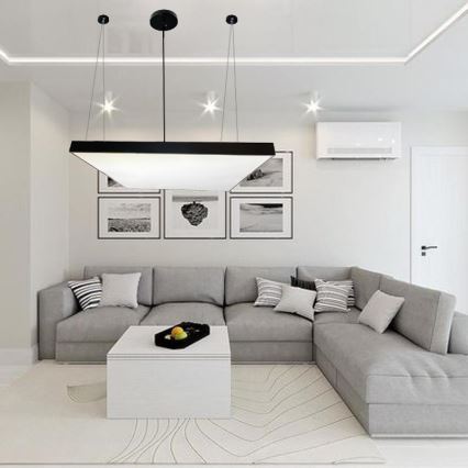 LED-kattokruunu johdossa LED/170W/230V 4000K 100x100 cm