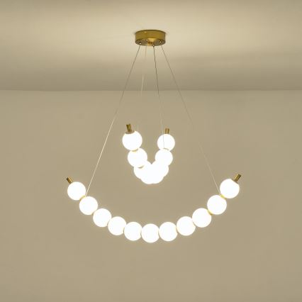 LED-kattokruunu johdossa LED/19W/230V 3000K