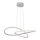 LED-kattokruunu johdossa LED/20W/230V 3000K valkoinen+