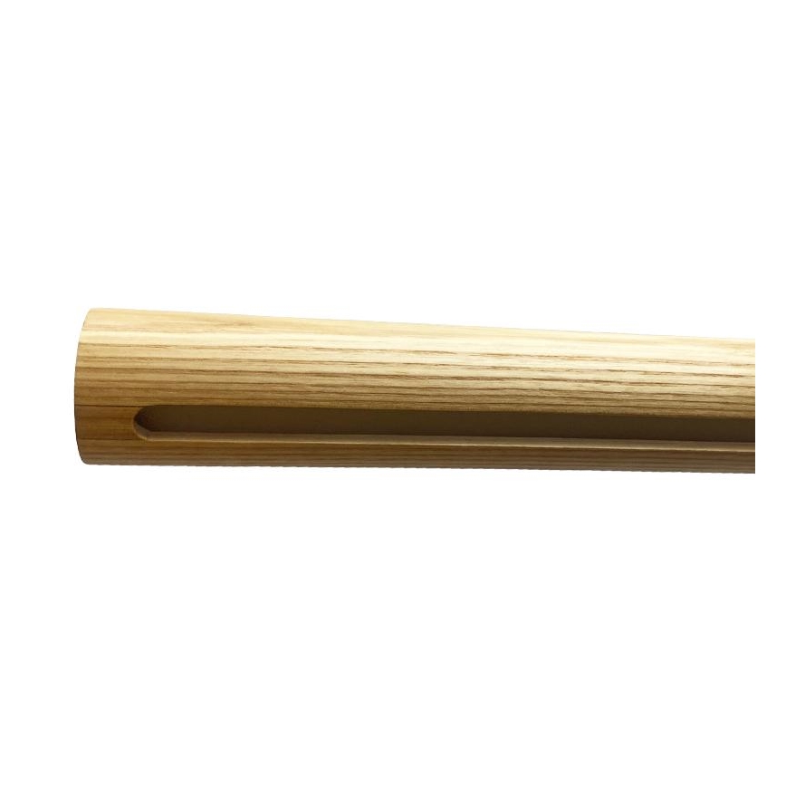 LED-kattokruunu johdossa LED/22W/230V 4000K 120 cm tuhka/massiivipuu