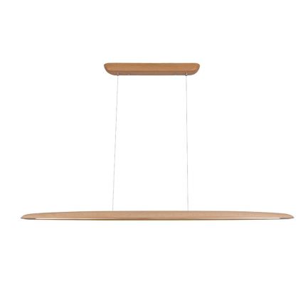 LED-kattokruunu johdossa LED/22W/230V 4000K 130 cm pyökki/massiivipuu