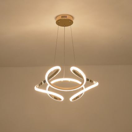 LED-kattokruunu johdossa LED/24W/230V 3000K 50x120 cm