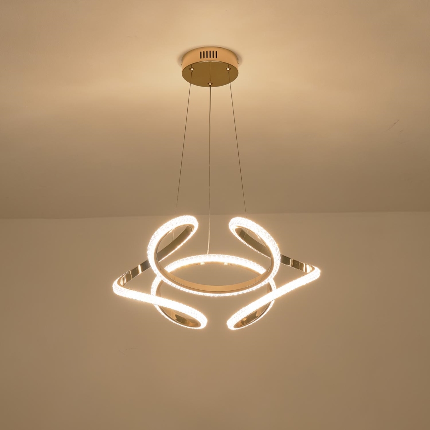 LED-kattokruunu johdossa LED/24W/230V 3000K 50x120 cm