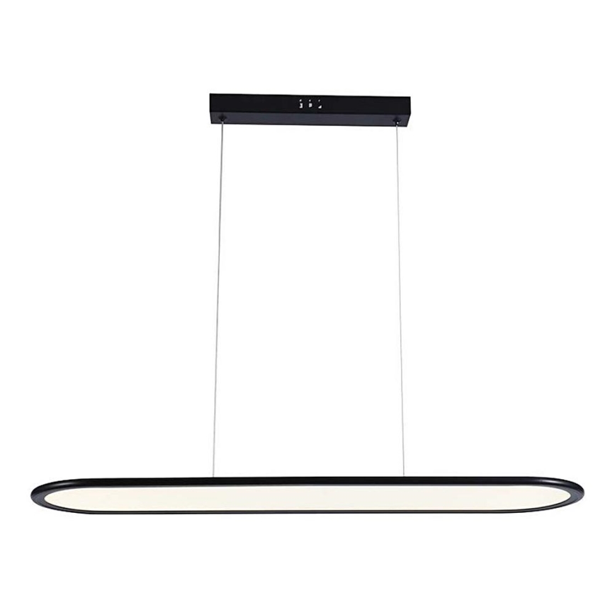 LED-kattokruunu johdossa LED/24W/230V 3000K musta