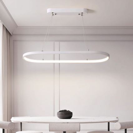 LED-kattokruunu johdossa LED/24W/230V 3000K valkoinen