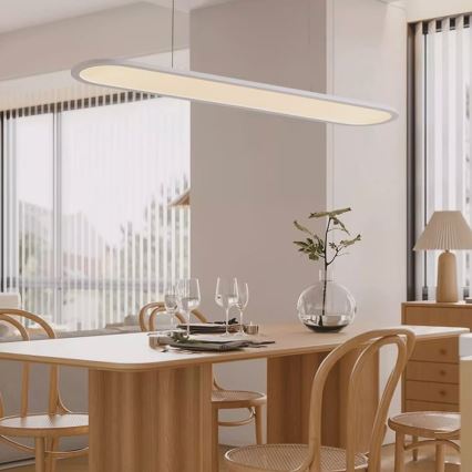 LED-kattokruunu johdossa LED/24W/230V 3000K valkoinen
