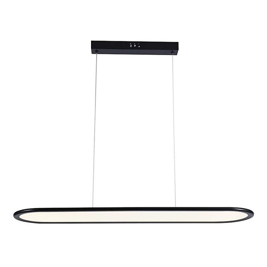 LED-kattokruunu johdossa LED/24W/230V 4000K musta