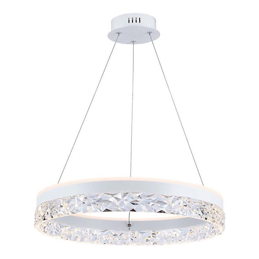 LED-kattokruunu johdossa LED/25W/230V 3000K halkaisija 50 cm valkoinen