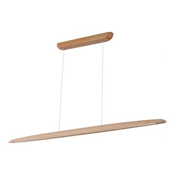 LED-kattokruunu johdossa LED/26W/230V 4000K 150 cm pyökki/massiivipuu