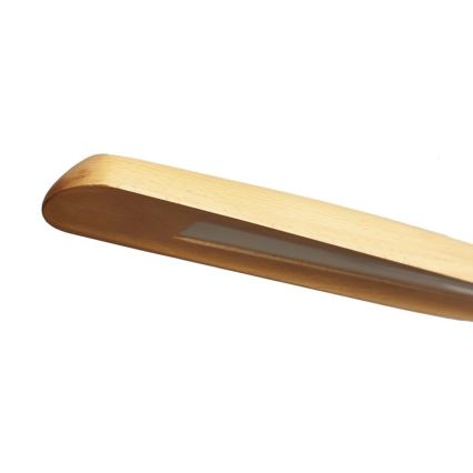 LED-kattokruunu johdossa LED/26W/230V 4000K 150 cm pyökki/massiivipuu