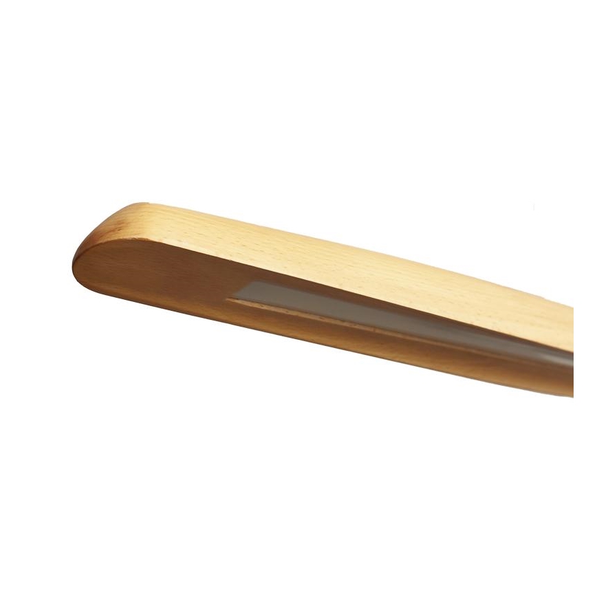 LED-kattokruunu johdossa LED/26W/230V 4000K 150 cm pyökki/massiivipuu
