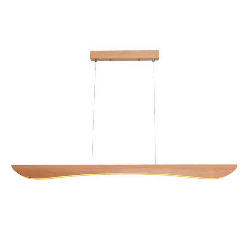 LED-kattokruunu johdossa LED/26W/230V 4000K 150 cm pyökki/massiivipuu