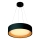 LED-kattokruunu johdossa LED/30W/230V 3000K halkaisija 45 cm musta/tammi