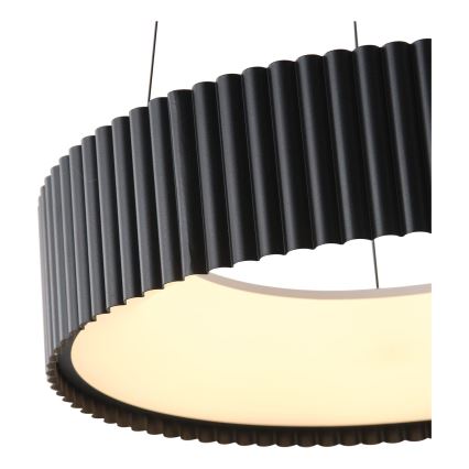 LED-kattokruunu johdossa LED/30W/230V 3000K musta