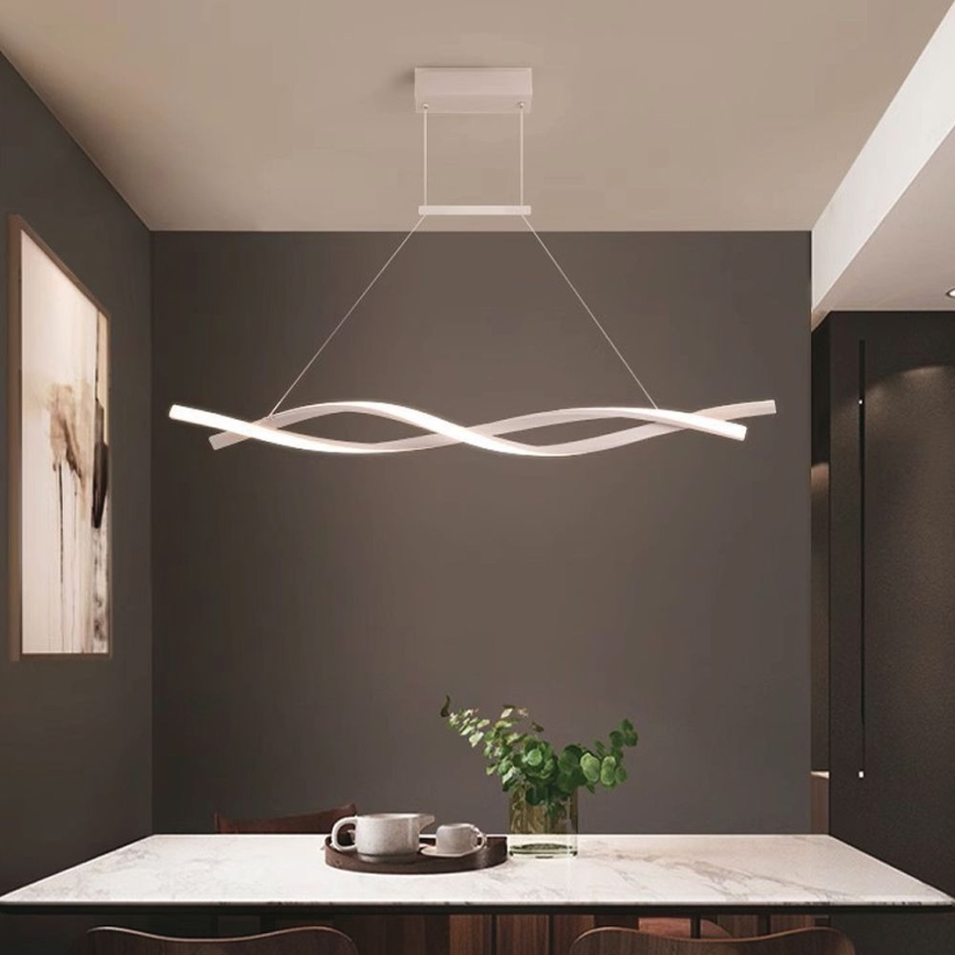 LED-kattokruunu johdossa LED/30W/230V 4000K valkoinen