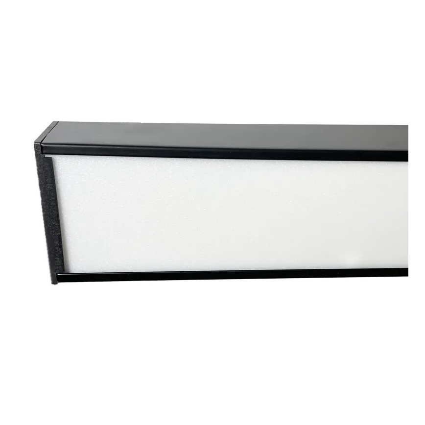 LED-kattokruunu johdossa LED/32W/230V 4000K halkaisija 120 cm musta