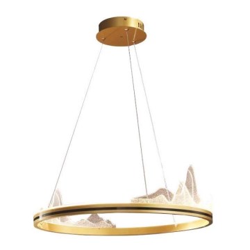LED-kattokruunu johdossa LED/35W/230V 3000K kulta