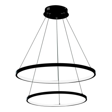 LED-kattokruunu johdossa LED/37W/230V 3000K musta