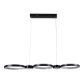 LED-kattokruunu johdossa LED/38W/230V 3000K musta