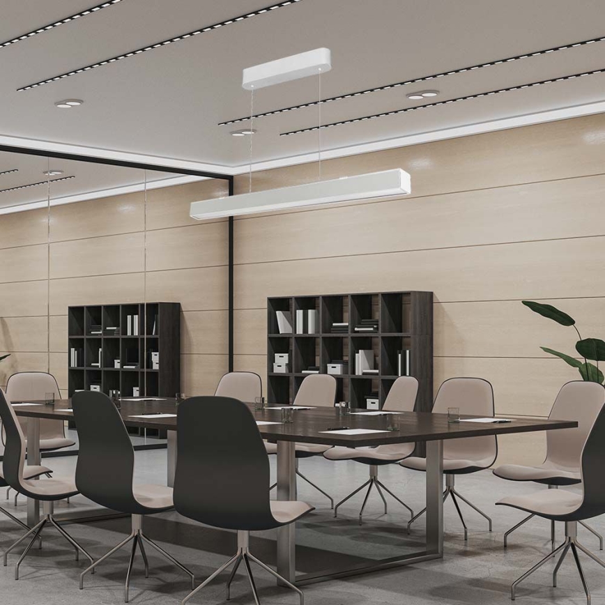 LED-kattokruunu johdossa LED/40W/230V 3000/4000/6400K valkoinen