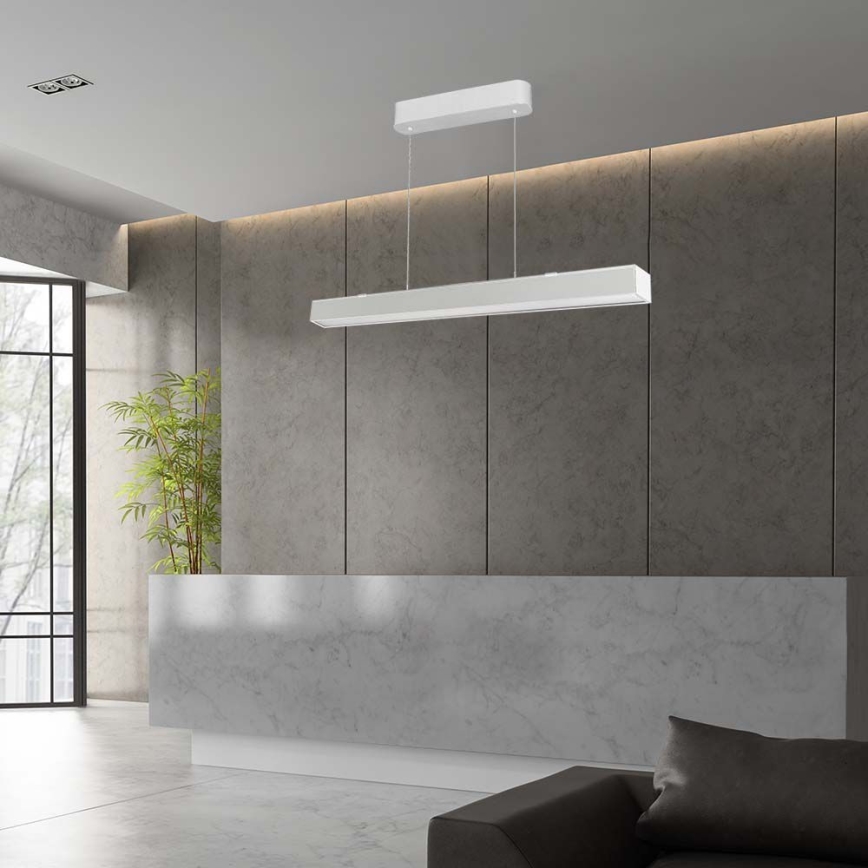LED-kattokruunu johdossa LED/40W/230V 3000/4000/6400K valkoinen
