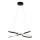 LED-kattokruunu johdossa LED/40W/230V 4000K musta