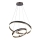 LED-kattokruunu johdossa LED/50W/230V 3000K halkaisija 62 cm ruskea