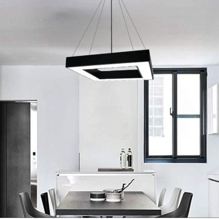 LED-kattokruunu johdossa LED/55W/230V 4000K 80x80 cm