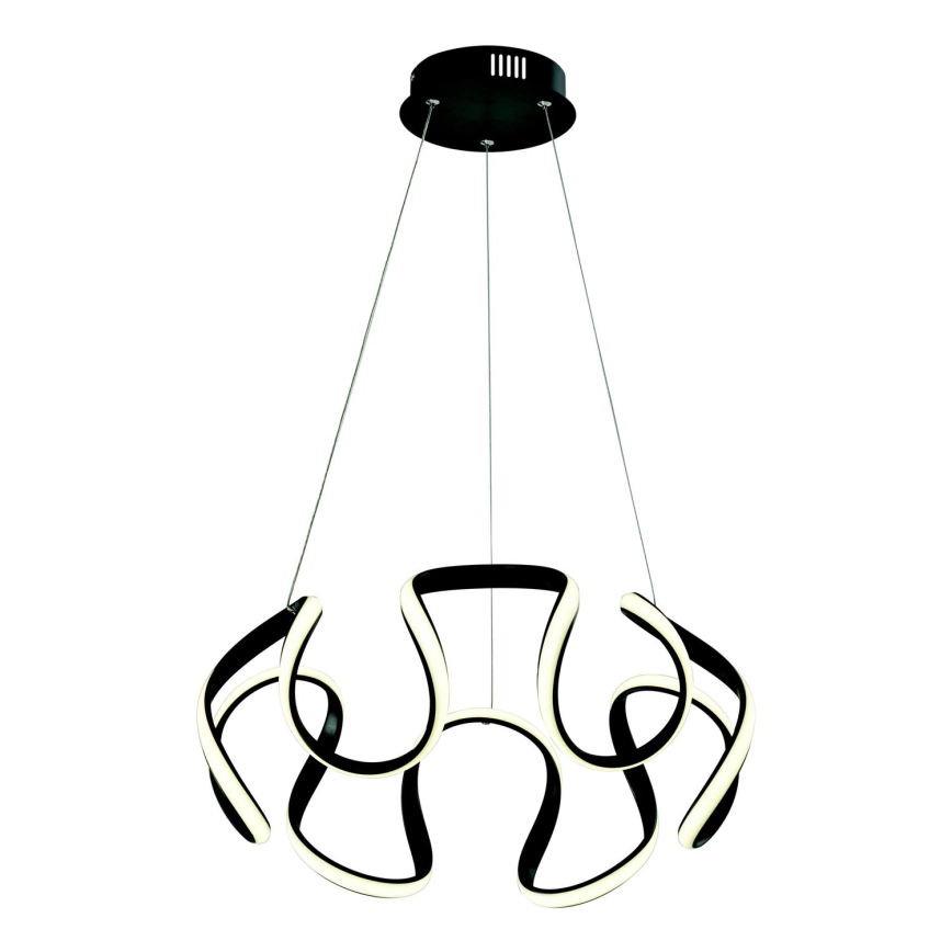LED-kattokruunu johdossa LED/60W/230V 3000K musta
