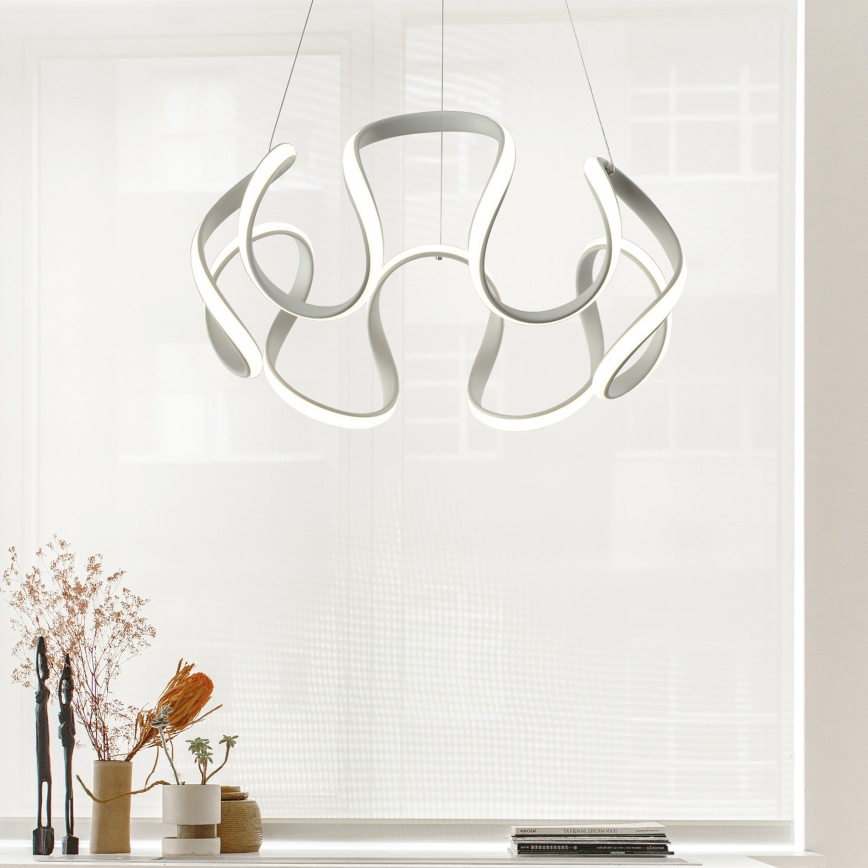 LED-kattokruunu johdossa LED/60W/230V 3000K valkoinen