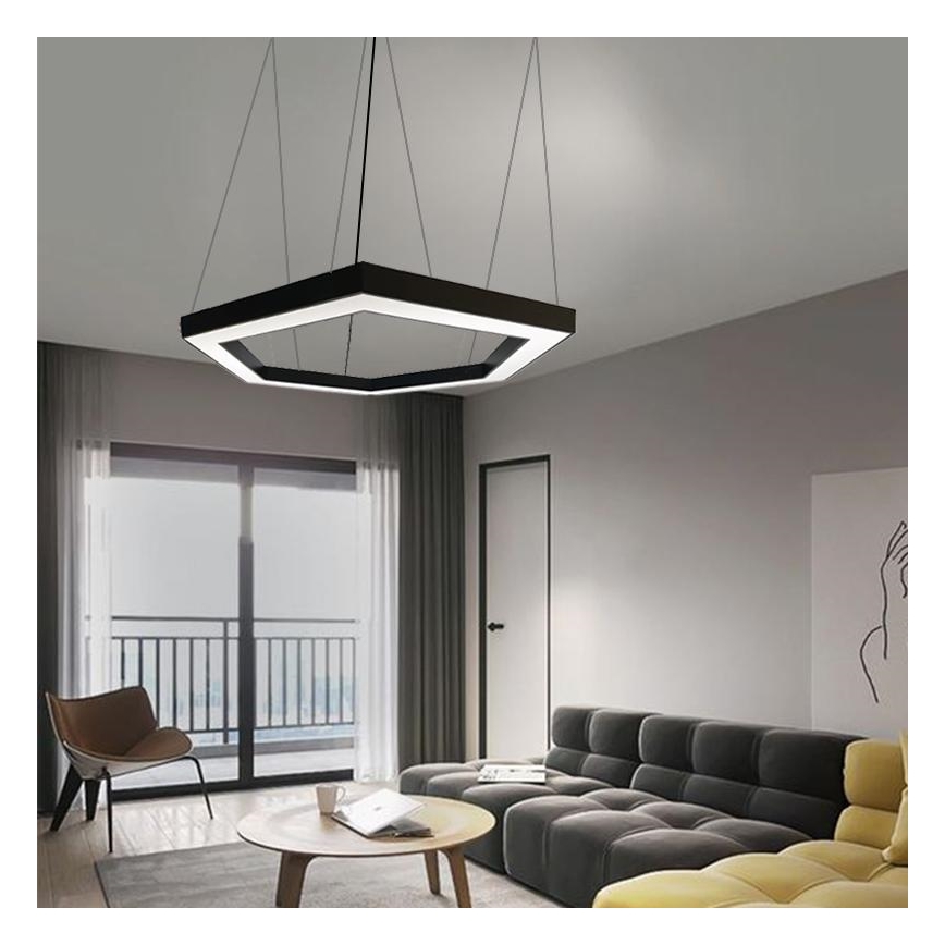 LED-kattokruunu johdossa LED/60W/230V 4000K halkaisija 120 cm