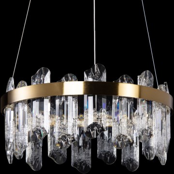 LED-kattokruunu johdossa LED/62W/230V halkaisija 50 cm kulta