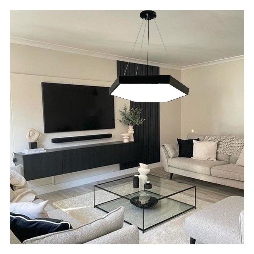 LED-kattokruunu johdossa LED/70W/230V 4000K halkaisija 80 cm