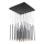 LED-kattokruunu johdossa LED/72W/230V 3000K