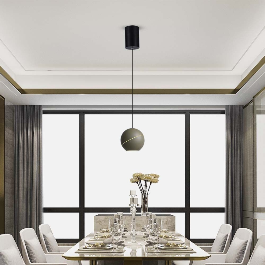 LED-kattokruunu johdossa LED/8,5W/230V 3000K kulta