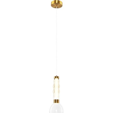 LED-kattokruunu johdossa LUCCO LED/13W/230V halkaisija 15 cm kulta
