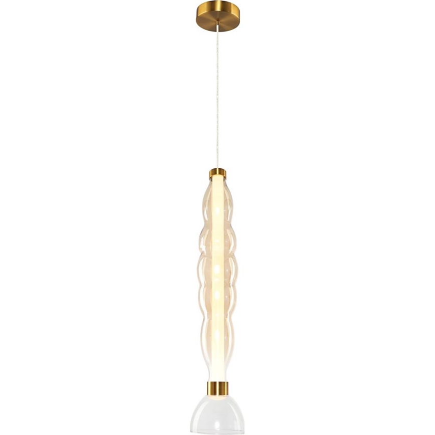 LED-kattokruunu johdossa LUCCO LED/18W/230V halkaisija 15 cm kulta