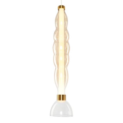 LED-kattokruunu johdossa LUCCO LED/18W/230V halkaisija 15 cm kulta