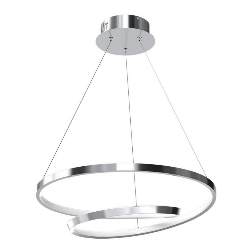 LED-kattokruunu johdossa LUCERO LED/48W/230V kiiltävä kromi