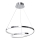 LED-kattokruunu johdossa LUCERO LED/48W/230V kiiltävä kromi