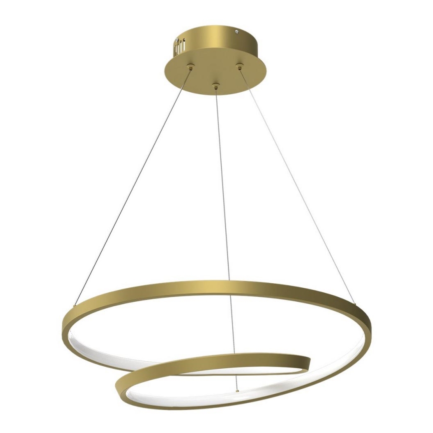 LED-kattokruunu johdossa LUCERO LED/48W/230V kulta