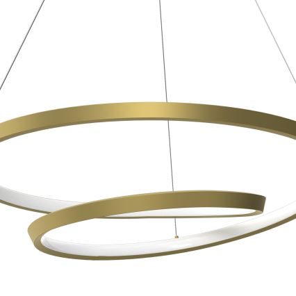 LED-kattokruunu johdossa LUCERO LED/48W/230V kulta